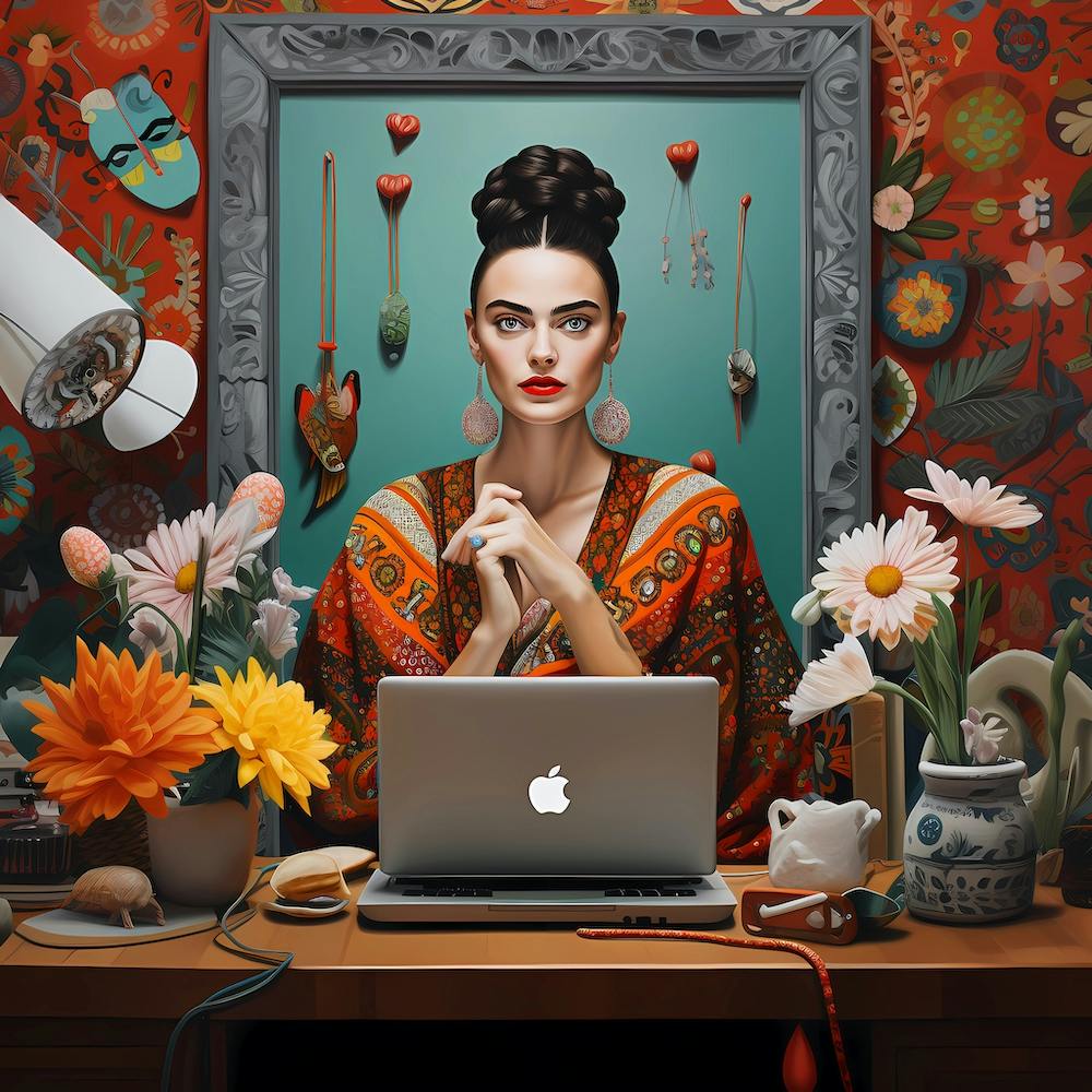 Frida Kahlo's relative nowadays