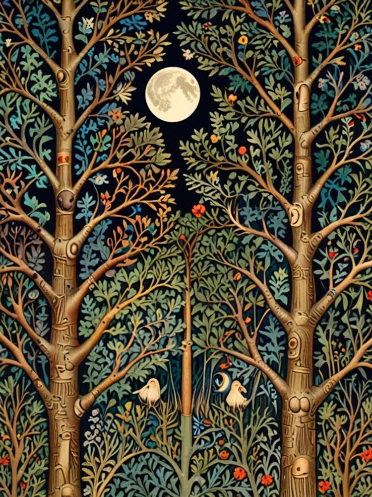 William Morris Night In The Woods 52
