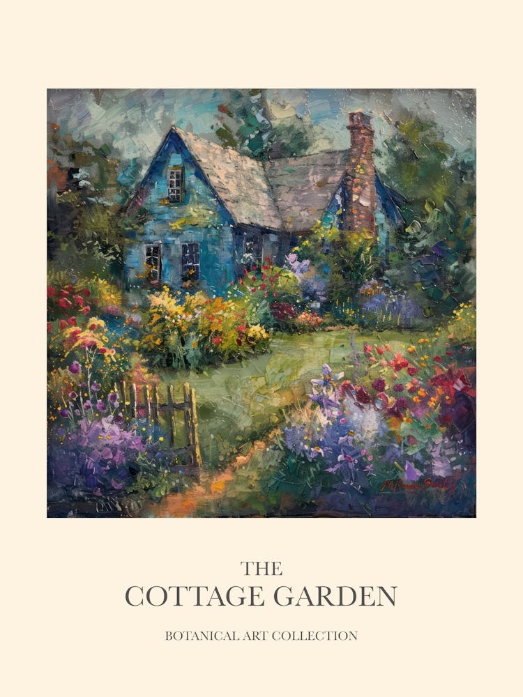 Nature Cottage Garden Poster 2