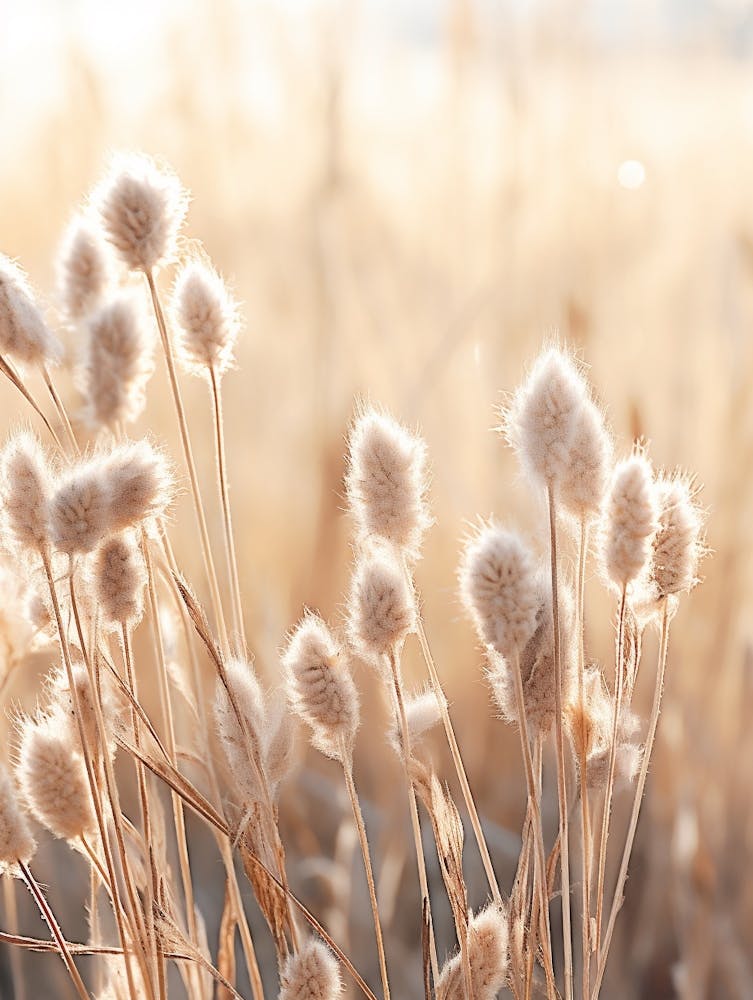 Boho Dried Flowers Prairie Clover
