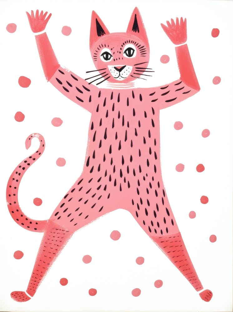 Pink Cat 1