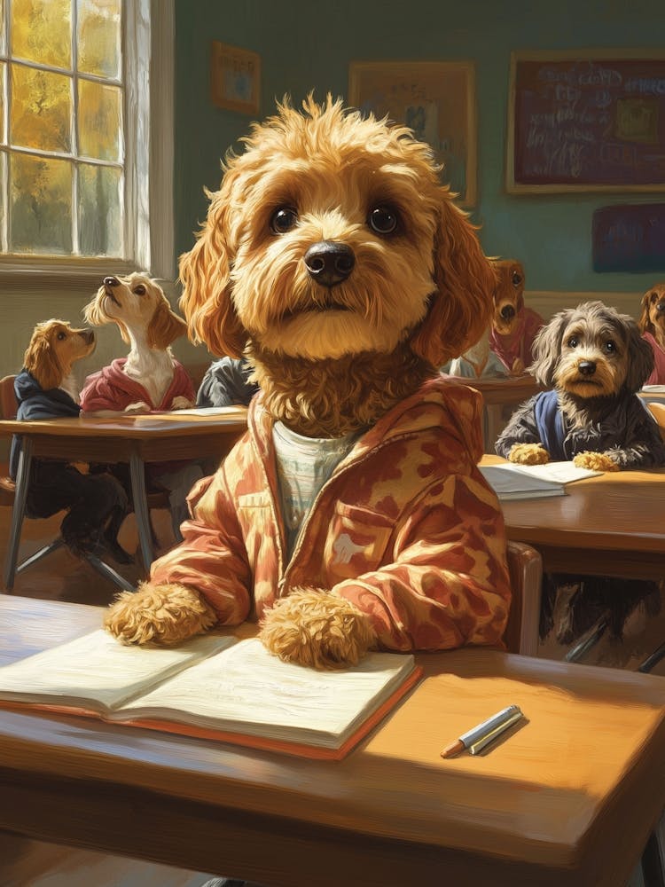Cavapoo Model Student