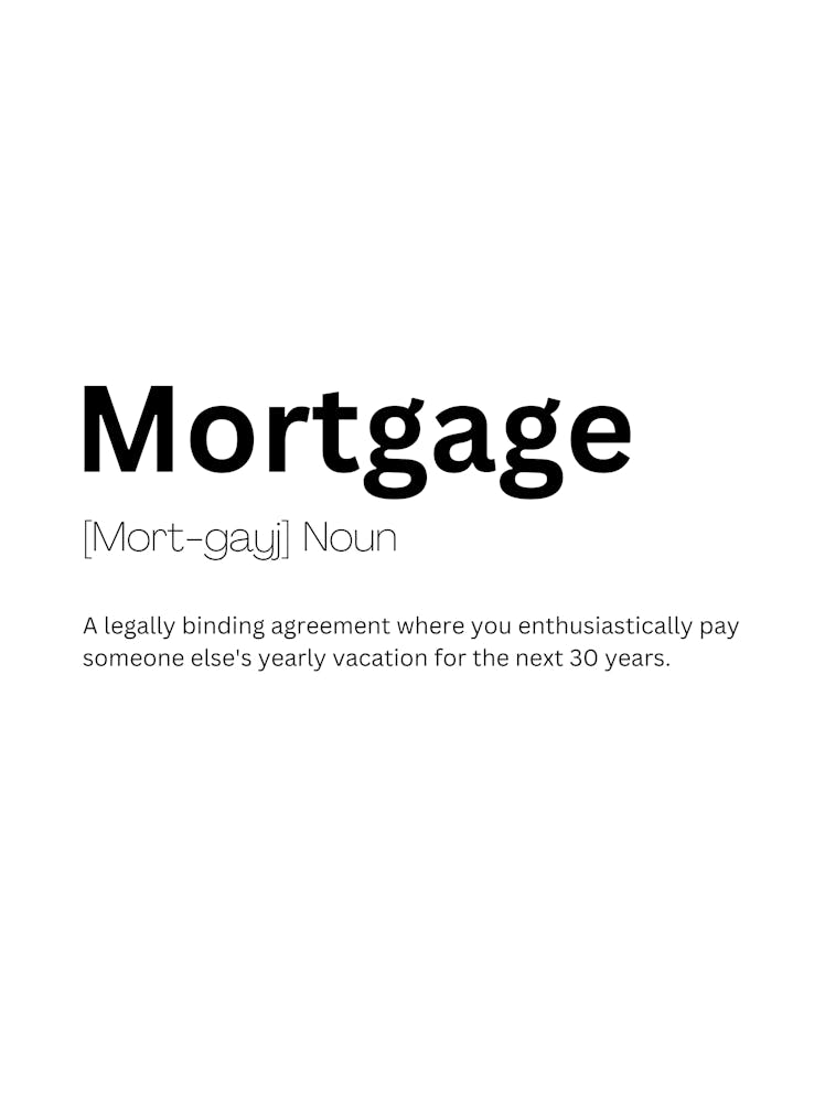 Mortgage Definition Meaning