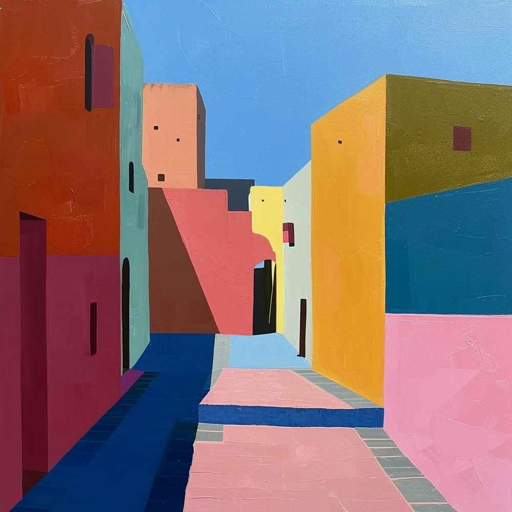 Abstract Travel Collection Fez Morocco 4
