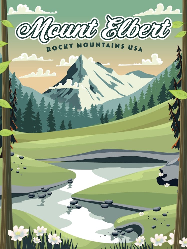 Mount Elbert Rocky Mountains USA