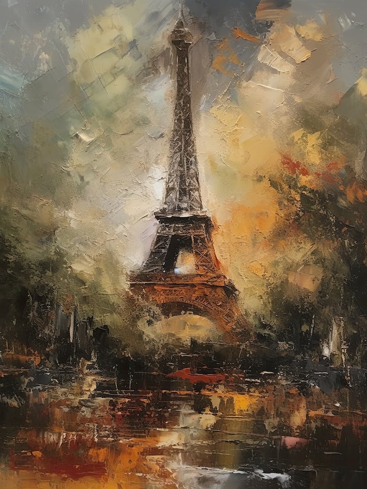 Eiffel Tower Paris Turner Style 3