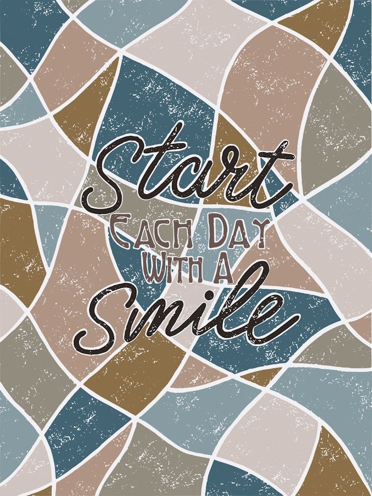 Start Each Day With A Smile Patchwork