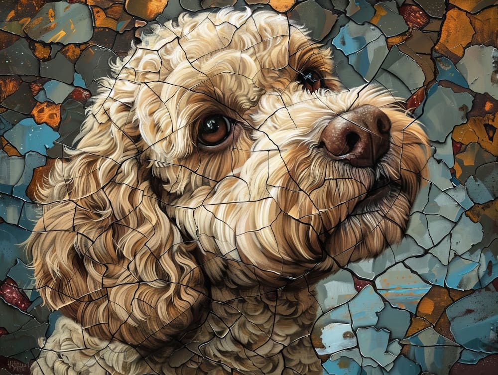 Cockapoo Fine Art Portrait 2
