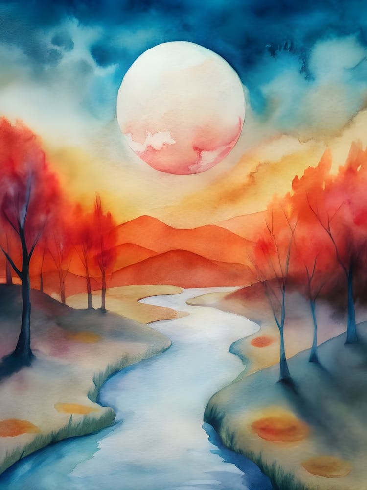 Sunset River