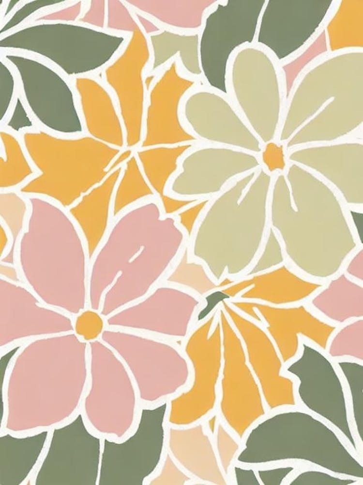Lavendel Pastell Floral 2 Blume