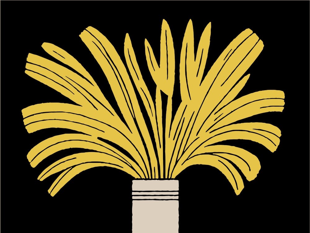 Plante en Pot Mid-Century Moderne
