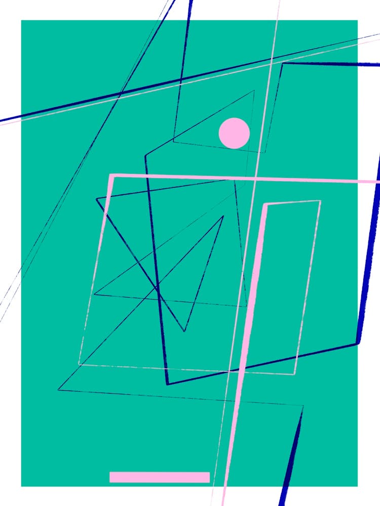 Angular Lines No 24