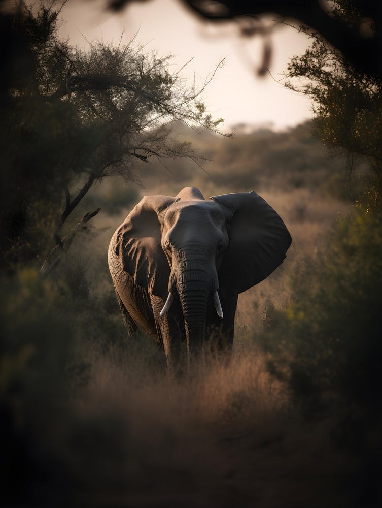 Elephant In The Bush