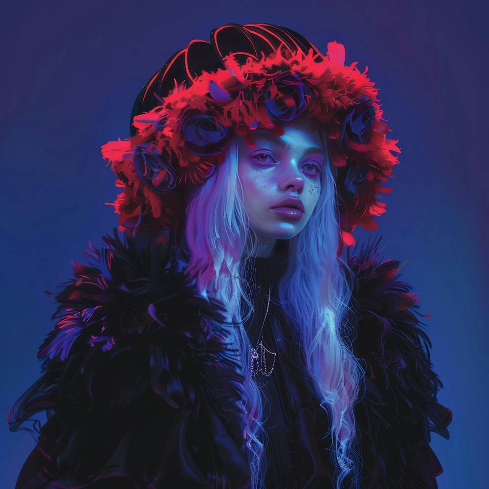 Woman In A Hat 74