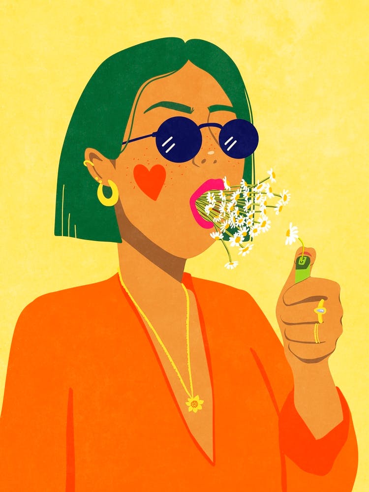 Inhale the nature