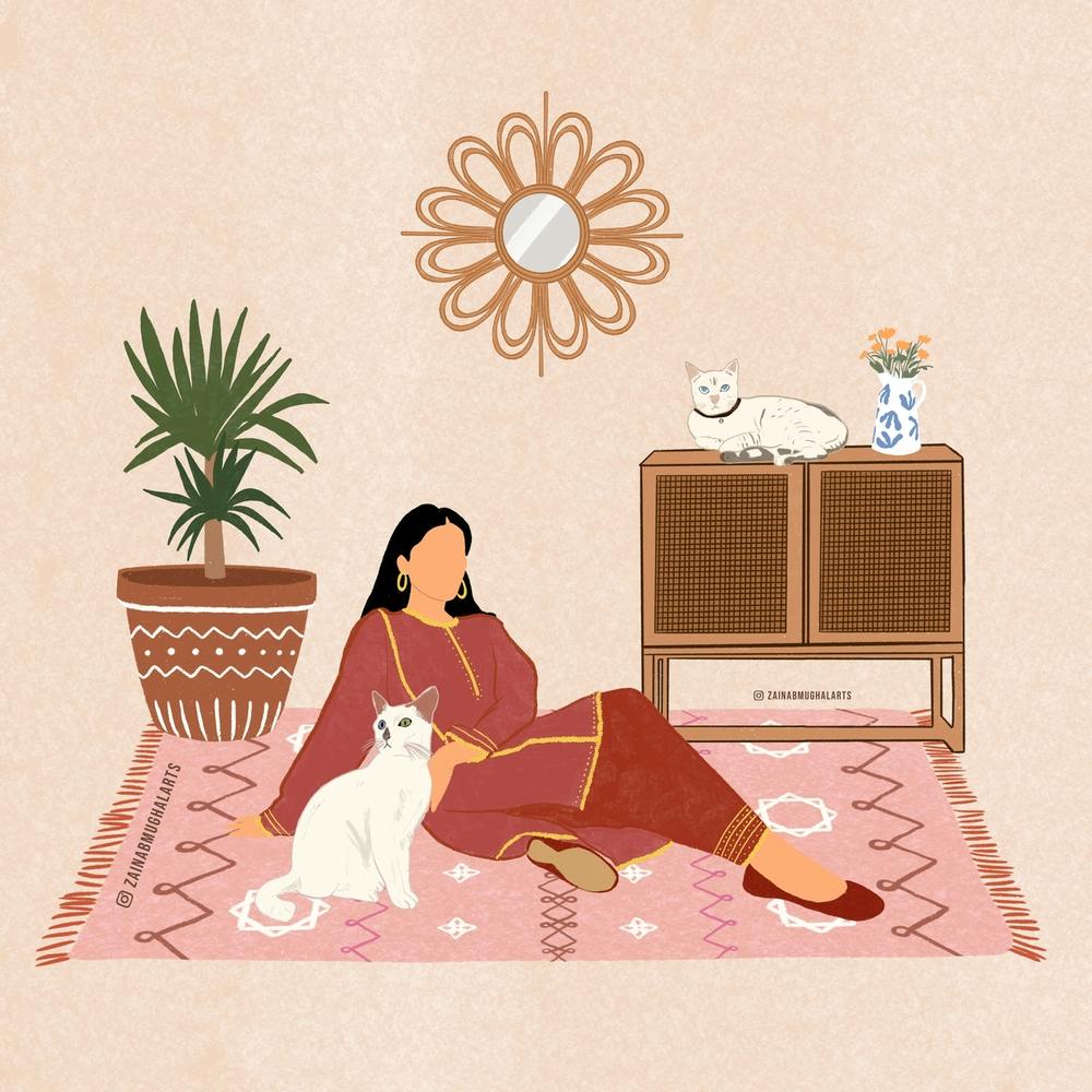Desi Cat Lady