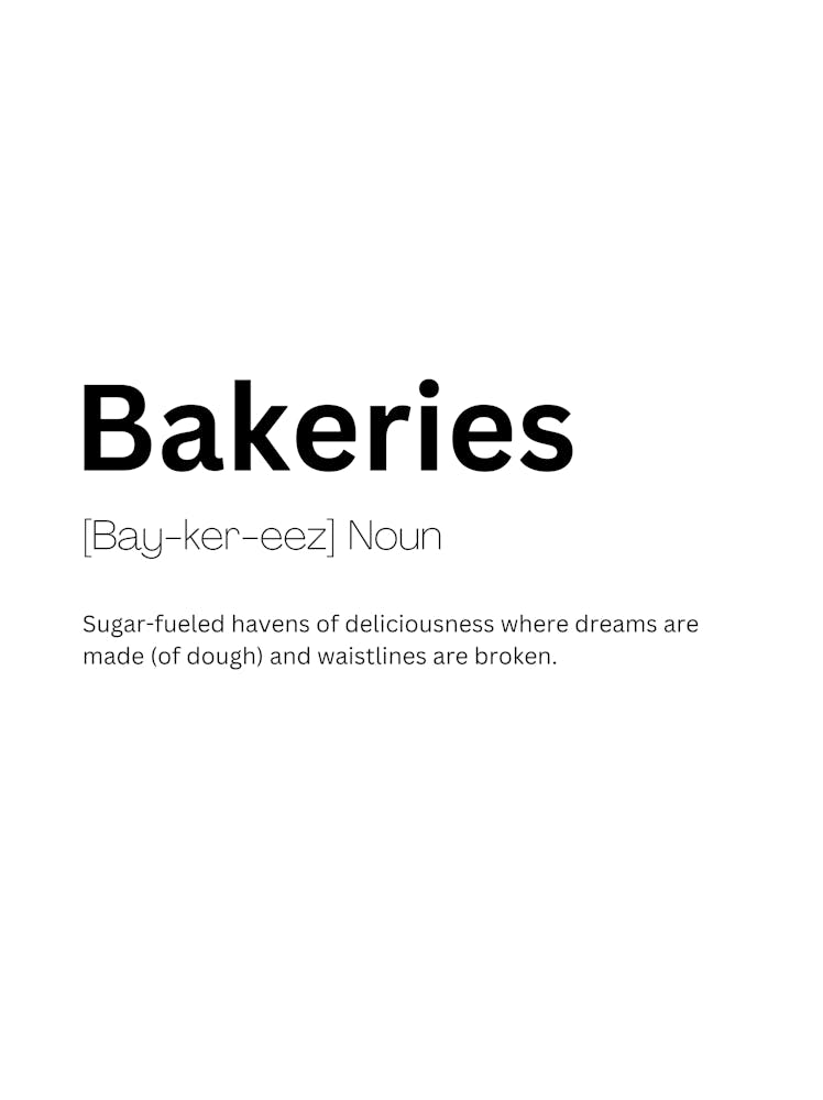 Bakeries Definition Meaning