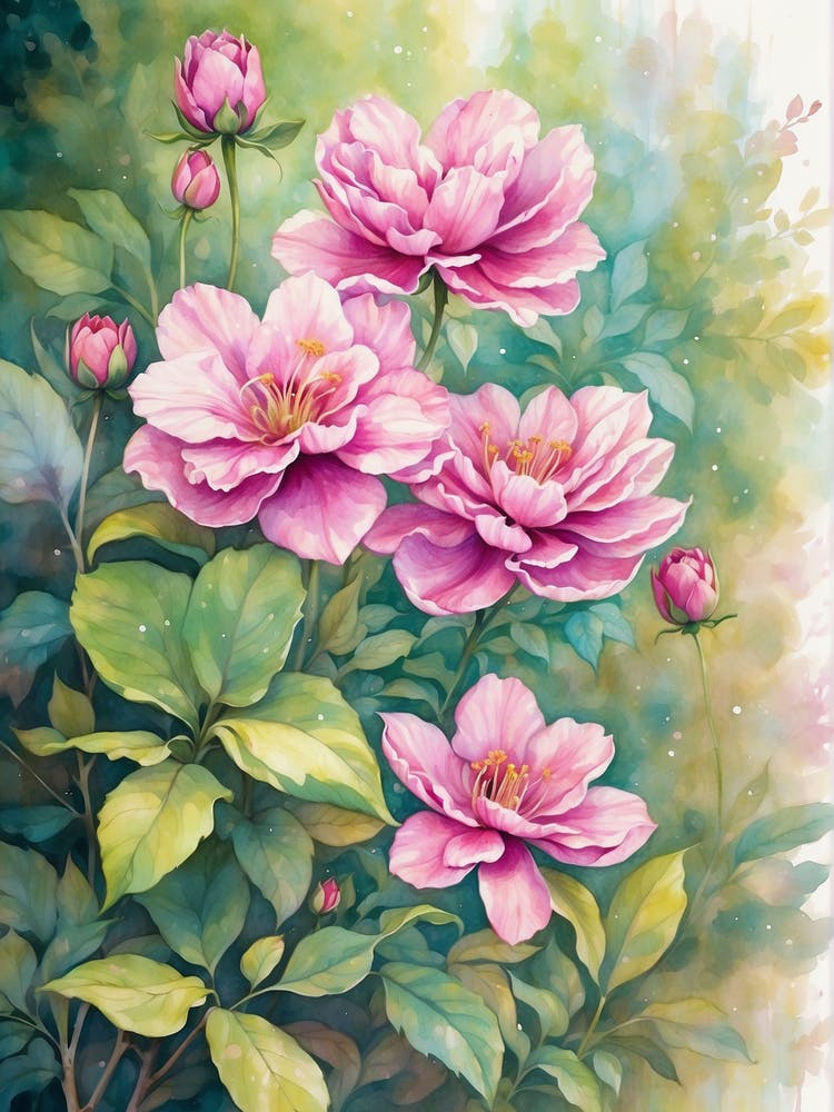 Pink Peonies 1
