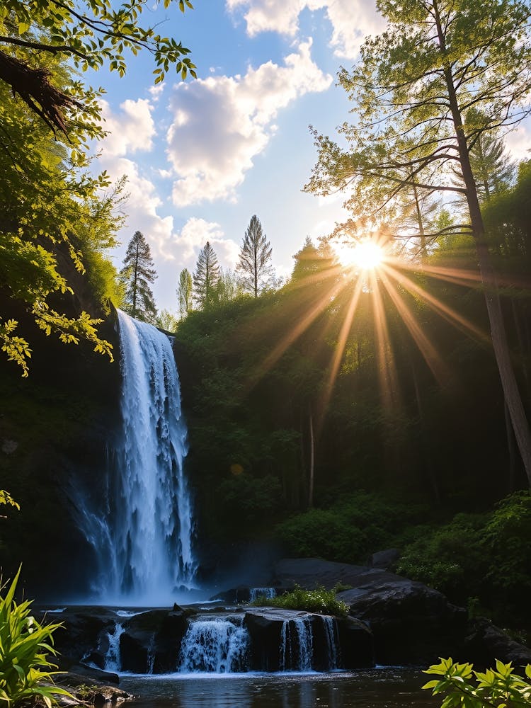 Waterfall In The Forest 6