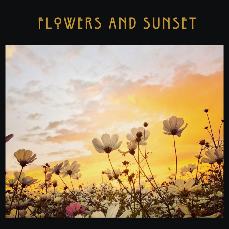 Flowers And Sunset