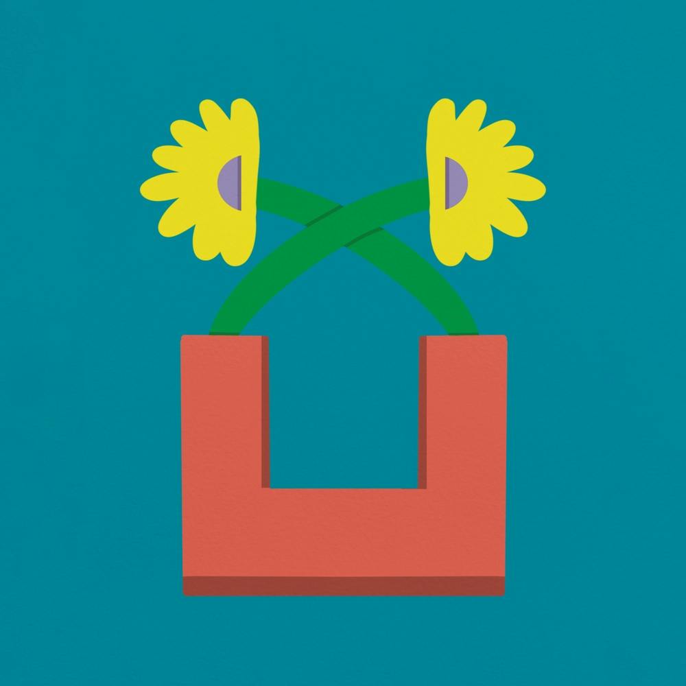 You'Re Crazy Petal 3 Square