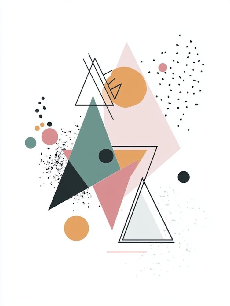 Abstract Triangles 3