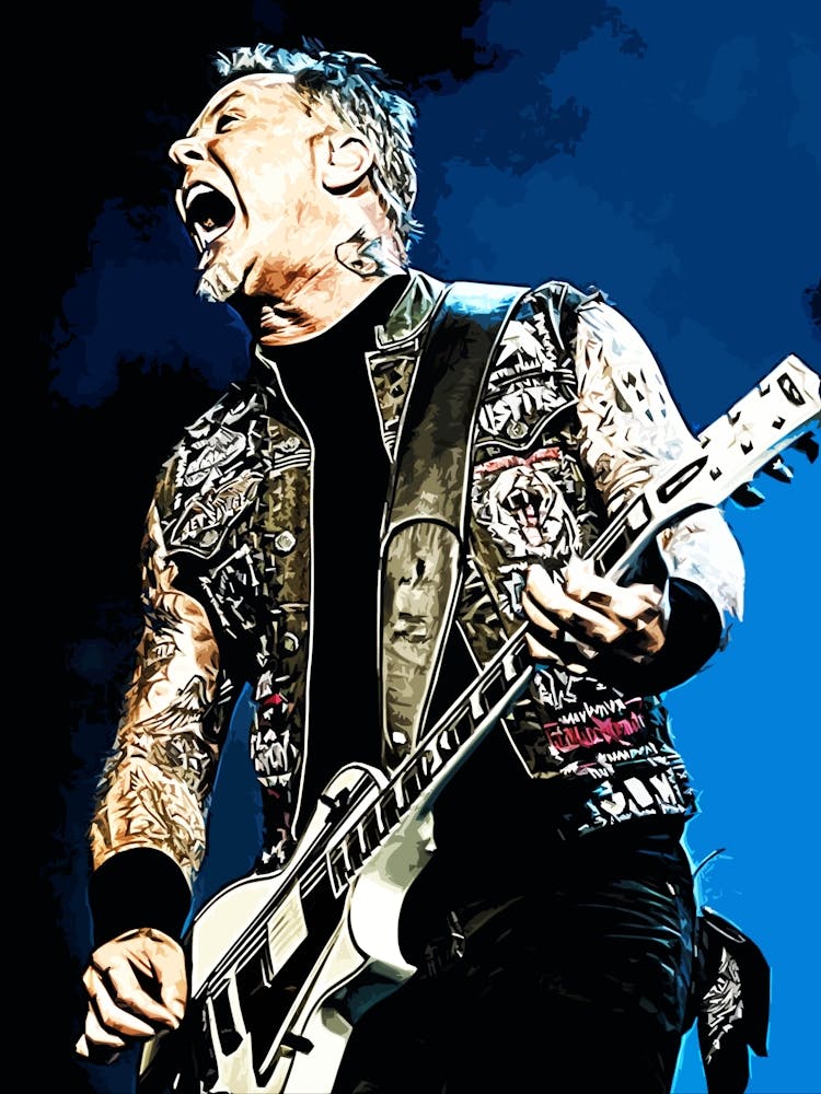 James Hetfield Metallichead band music 22