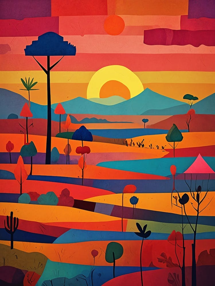 Abstract Africa no4