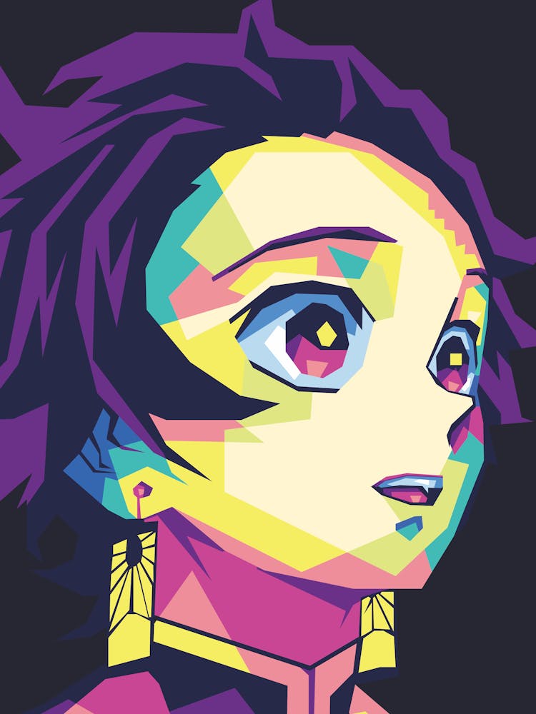 Anime Wpap Tanjiro
