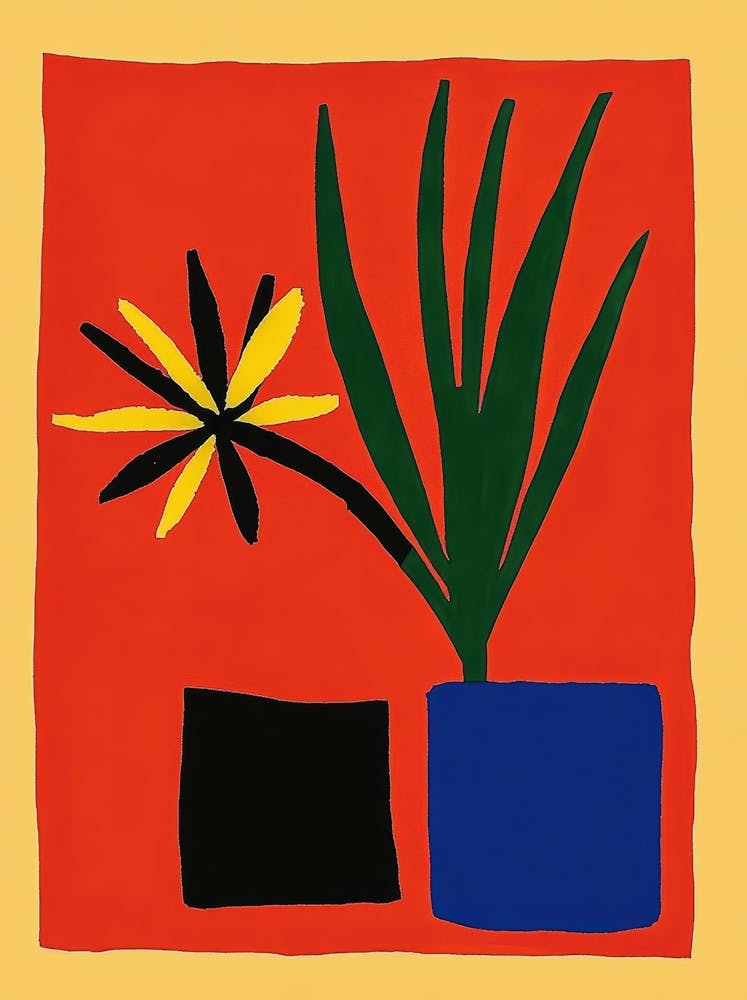 Flower In A Pot 4