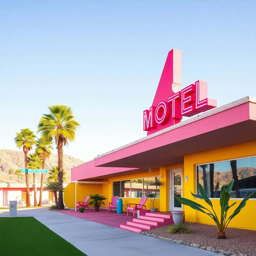 Palm Springs Motel 34