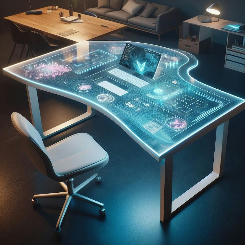 Futuristic Desk 7