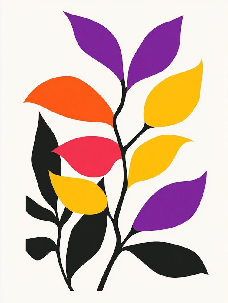 Abstract Leaves 13