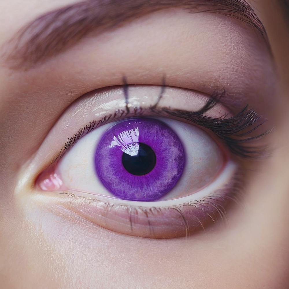 Purple Contact Lens