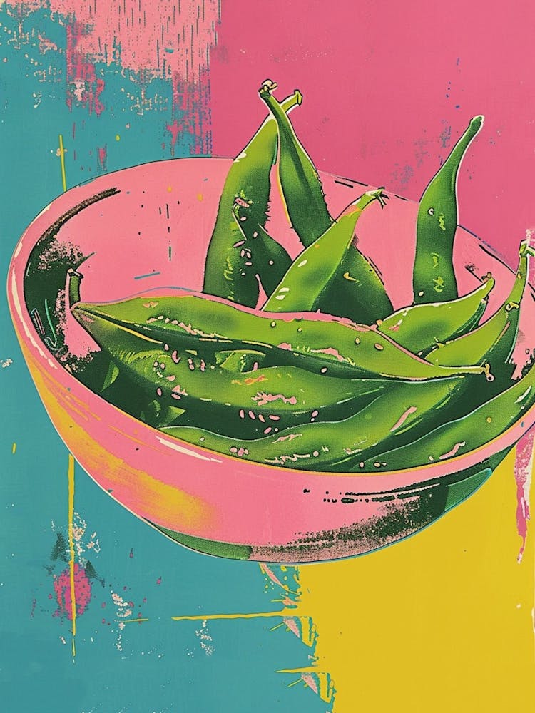 Edamame Duotone Silkscreen 3