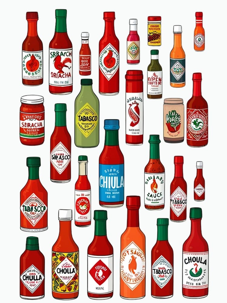 Hot Sauce Bottles 9