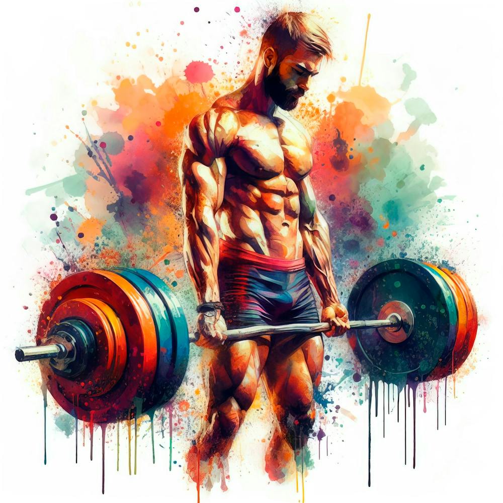 Man With Barbell