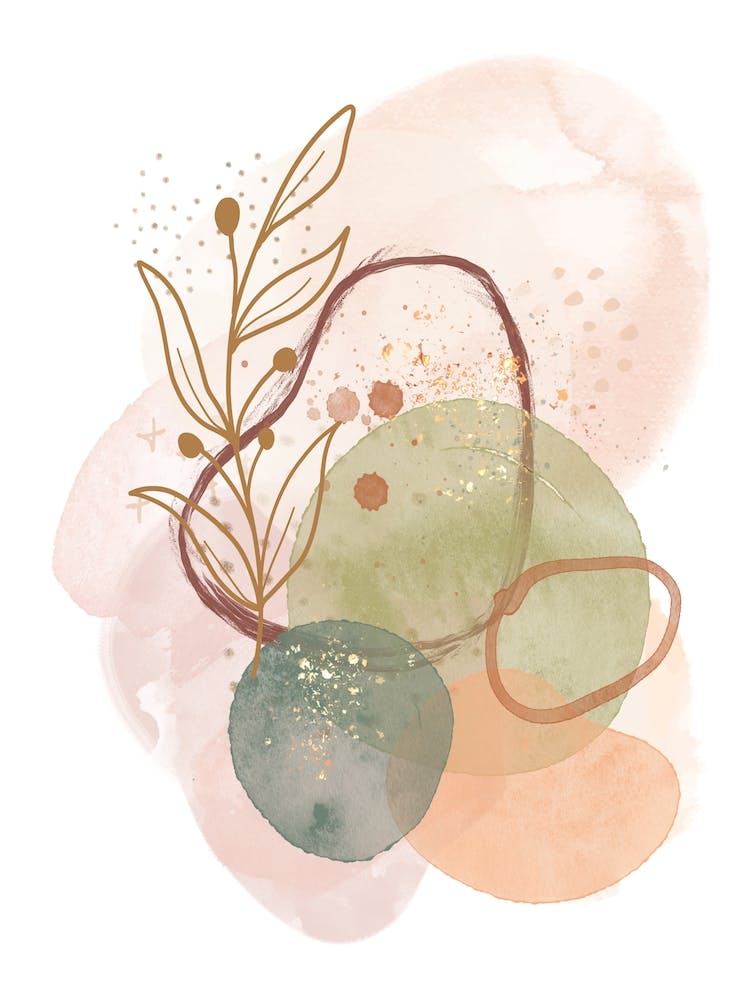 Abstract Watercolor Painting 4
