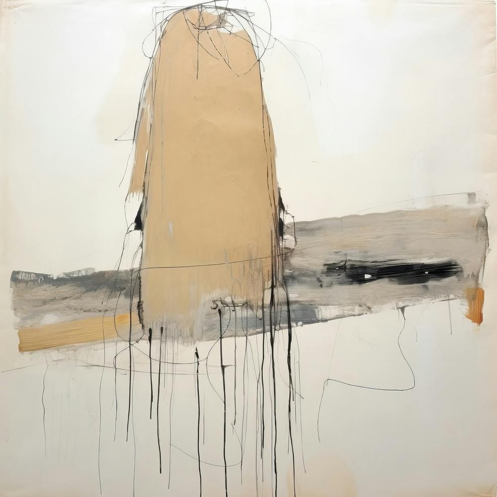 Abstract Painting, Sand Dune 15