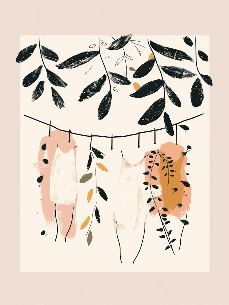 Clothesline Print