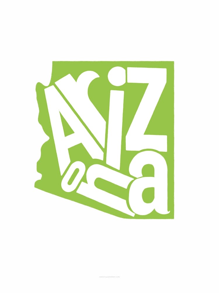 Arizona State Typograpy
