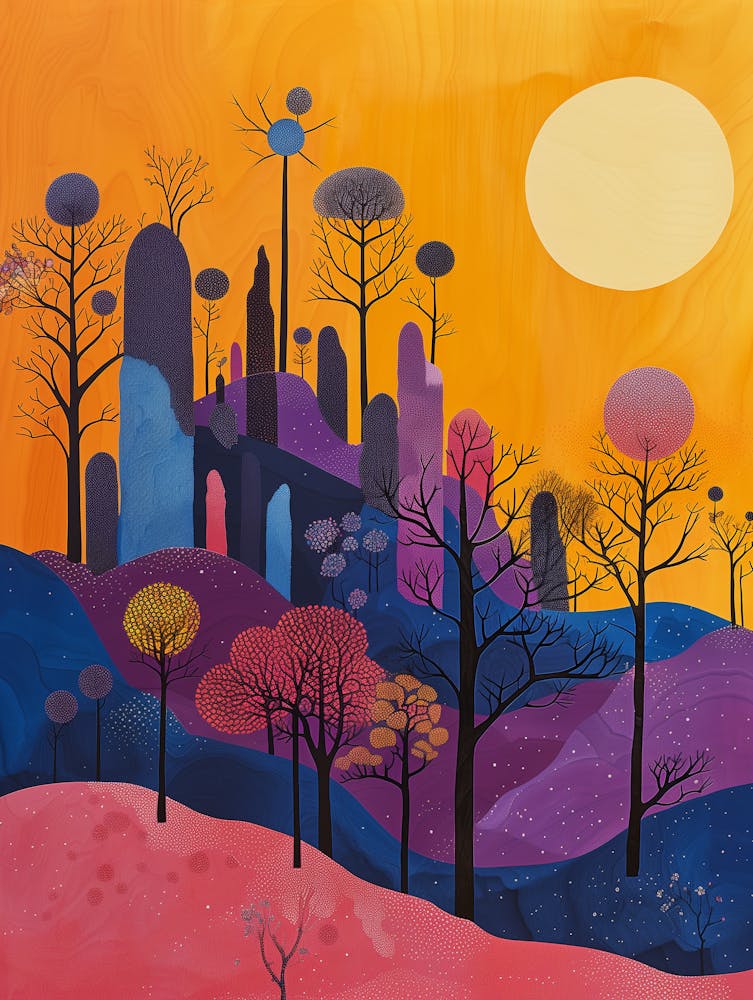 Landscape With Trees