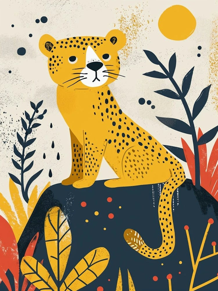 Yellow Mountain Lion 7