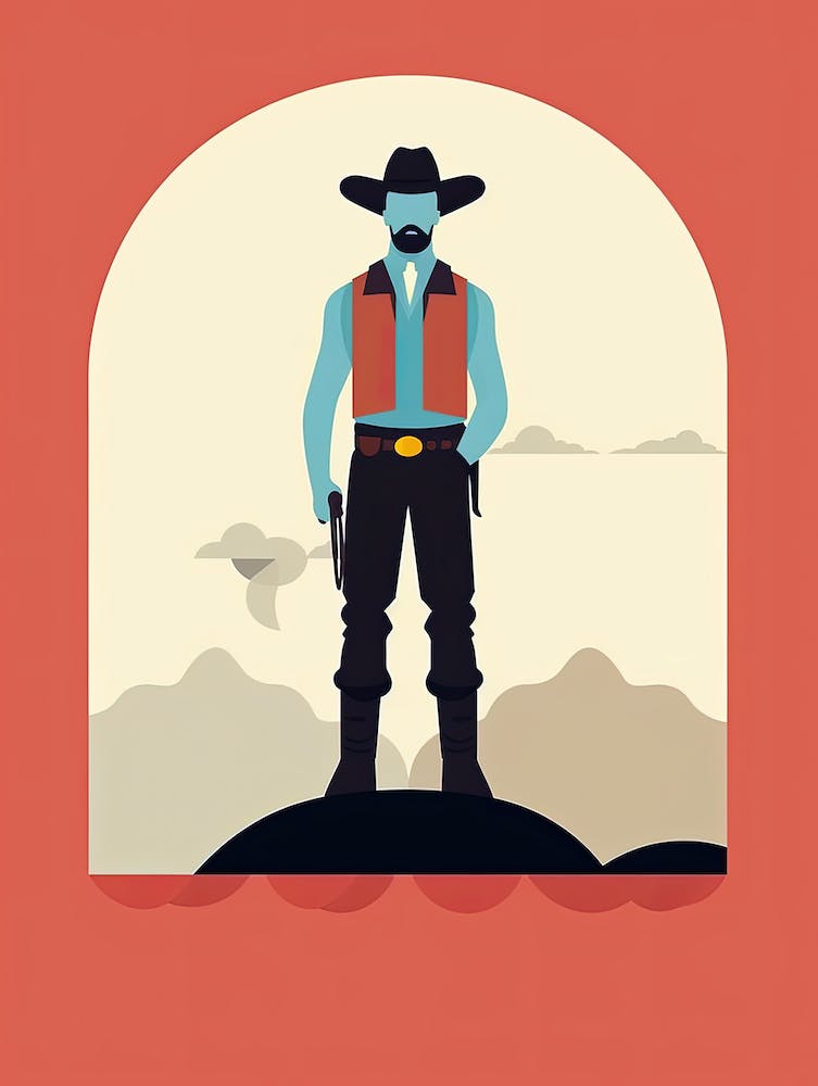 Cowboy In The Desert 3