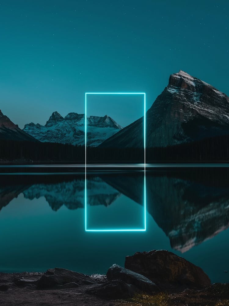 Lake Reflection Rectangle 1