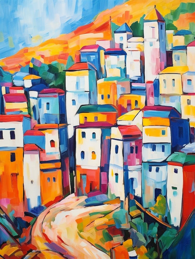 Agadir Morocco 4 Fauvist Painting
