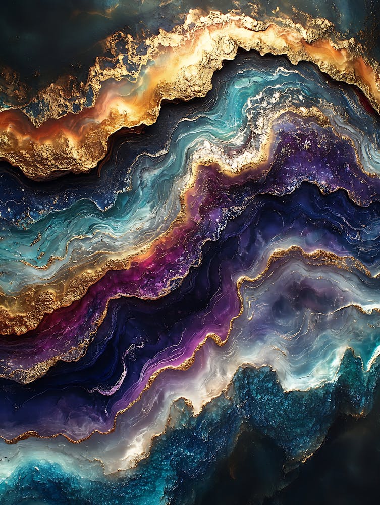 Stunning Whimsical Marble 24