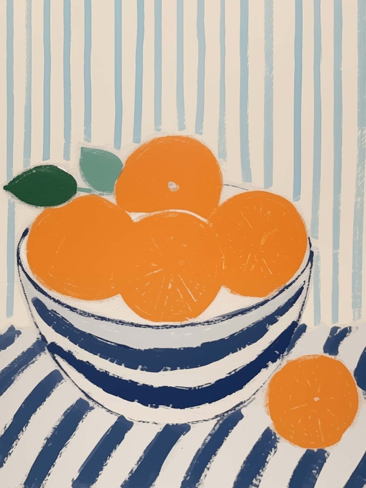 Bowl Of Oranges