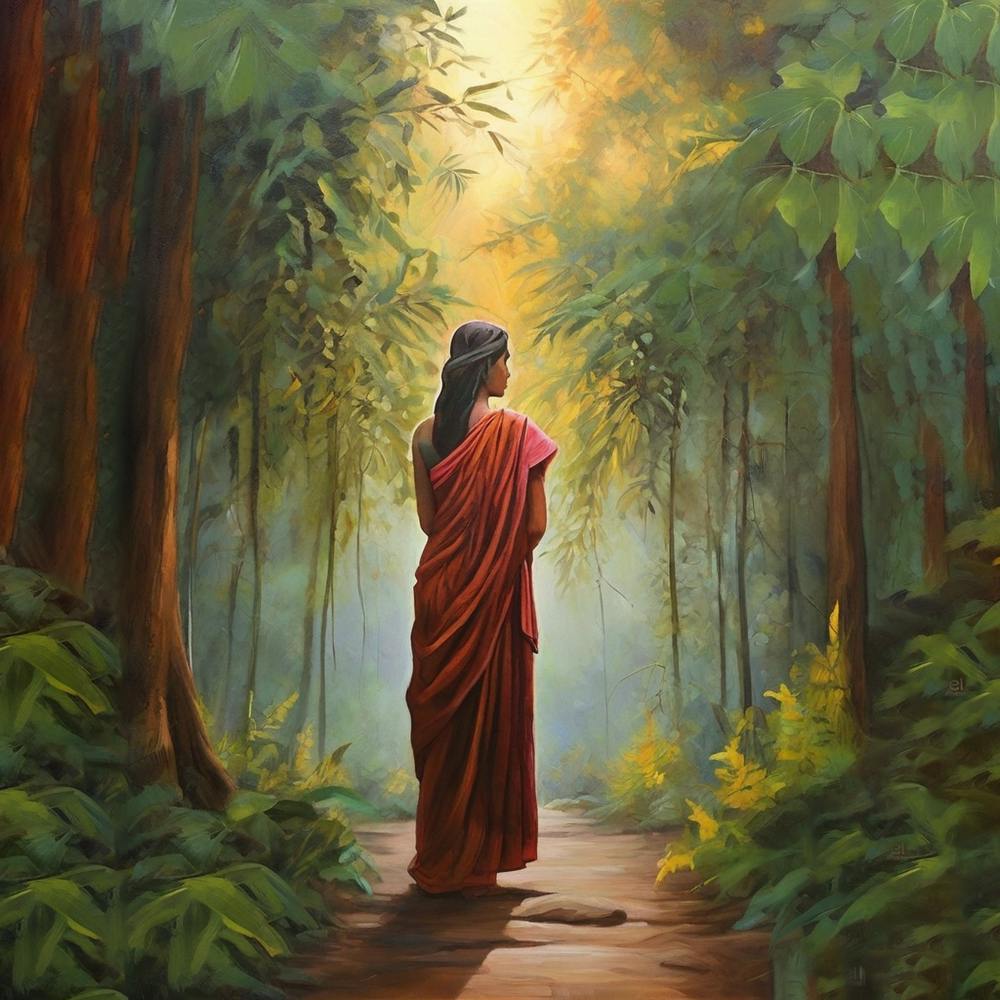 Buddha In The Forest