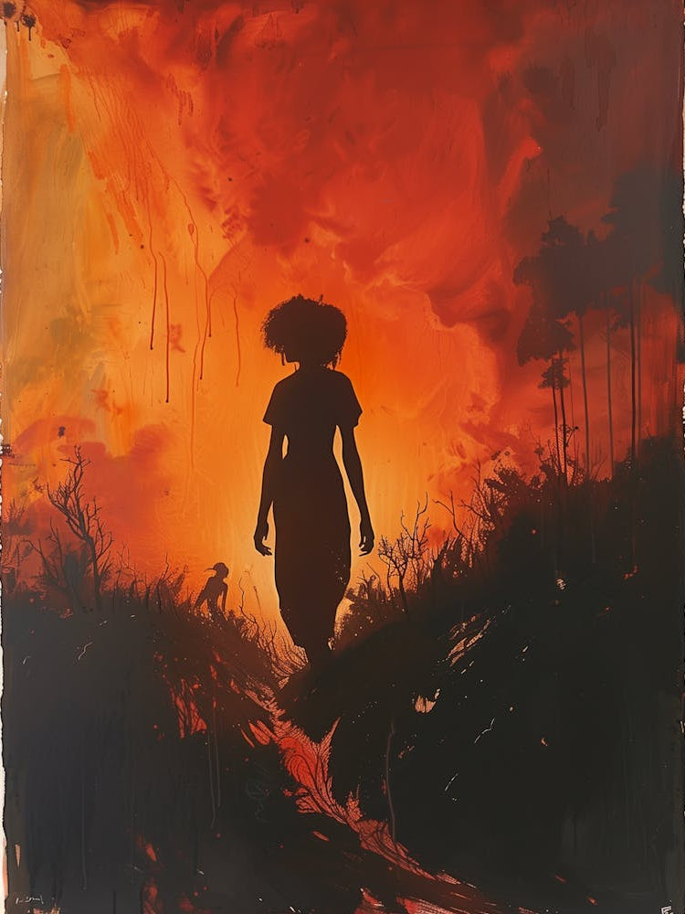 'The Woman In Red' 1